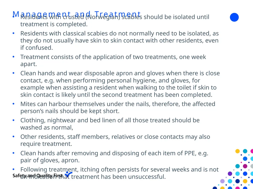 Scabies June 2022 Clair Stokes Infection - slide 10 of 18