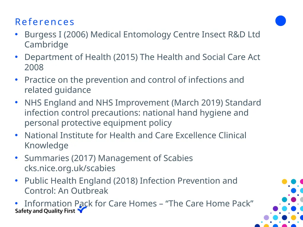 Scabies June 2022 Clair Stokes Infection - slide 17 of 18