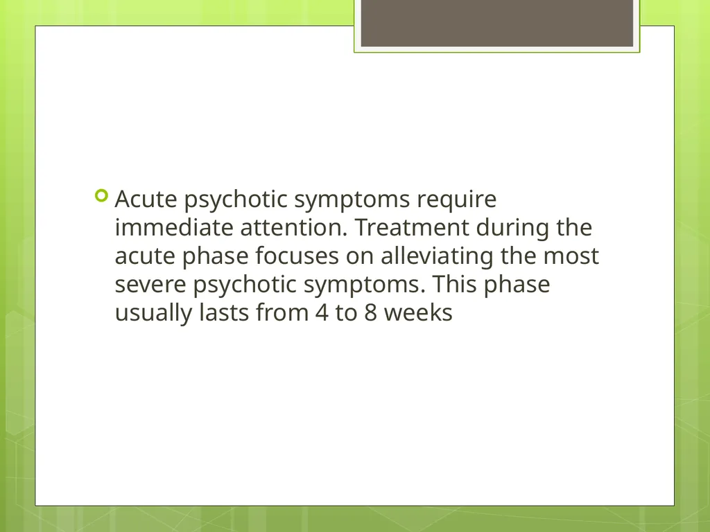 SCHIZOPHRENIA Presenter: Dr. Arpit Jaiswal - slide 40 of 46