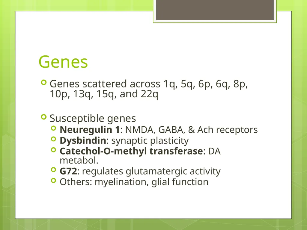 SCHIZOPHRENIA Presenter: Dr. Arpit Jaiswal - slide 15 of 46