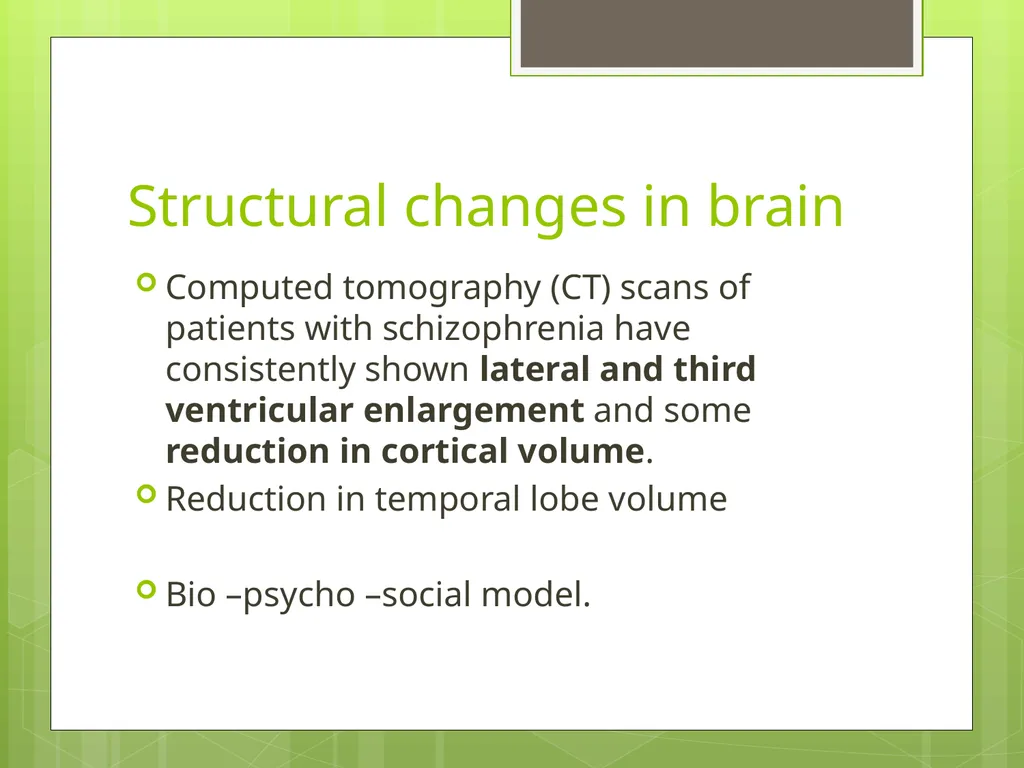 SCHIZOPHRENIA Presenter: Dr. Arpit Jaiswal - slide 20 of 46