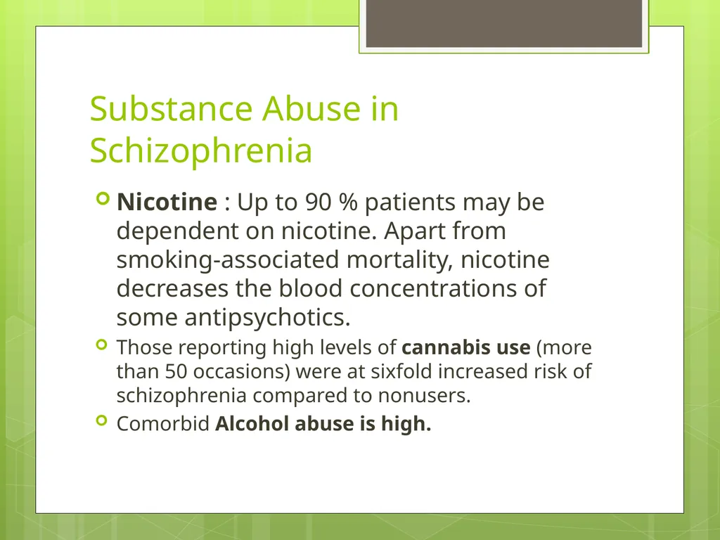 SCHIZOPHRENIA Presenter: Dr. Arpit Jaiswal - slide 13 of 46