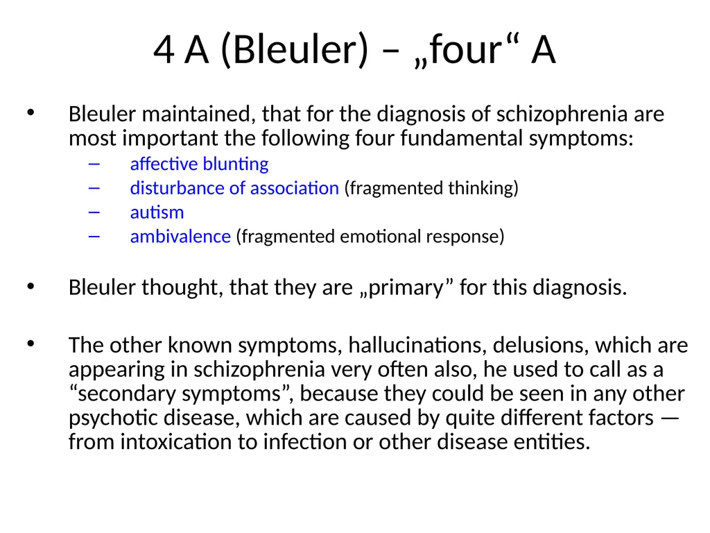 Schizophrenia and other psychotic disorders - slide 6 of 56