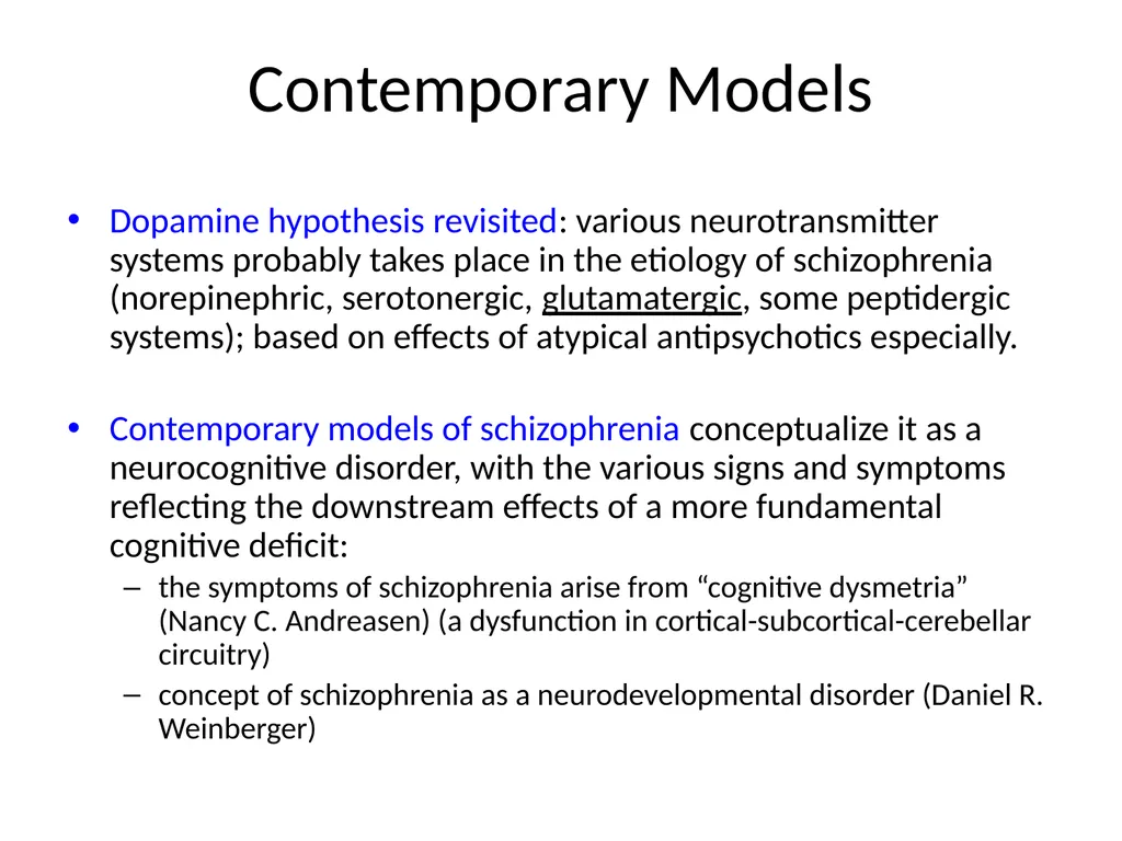 Schizophrenia and other psychotic disorders - slide 39 of 56