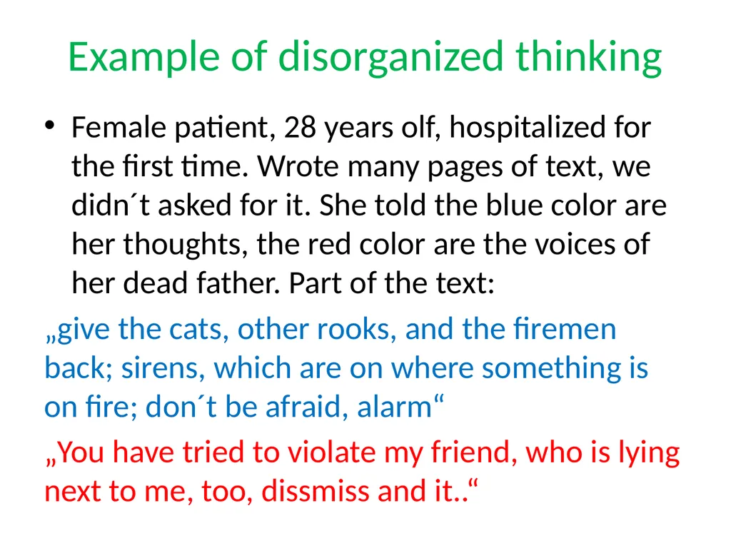Schizophrenia and other psychotic disorders - slide 13 of 56