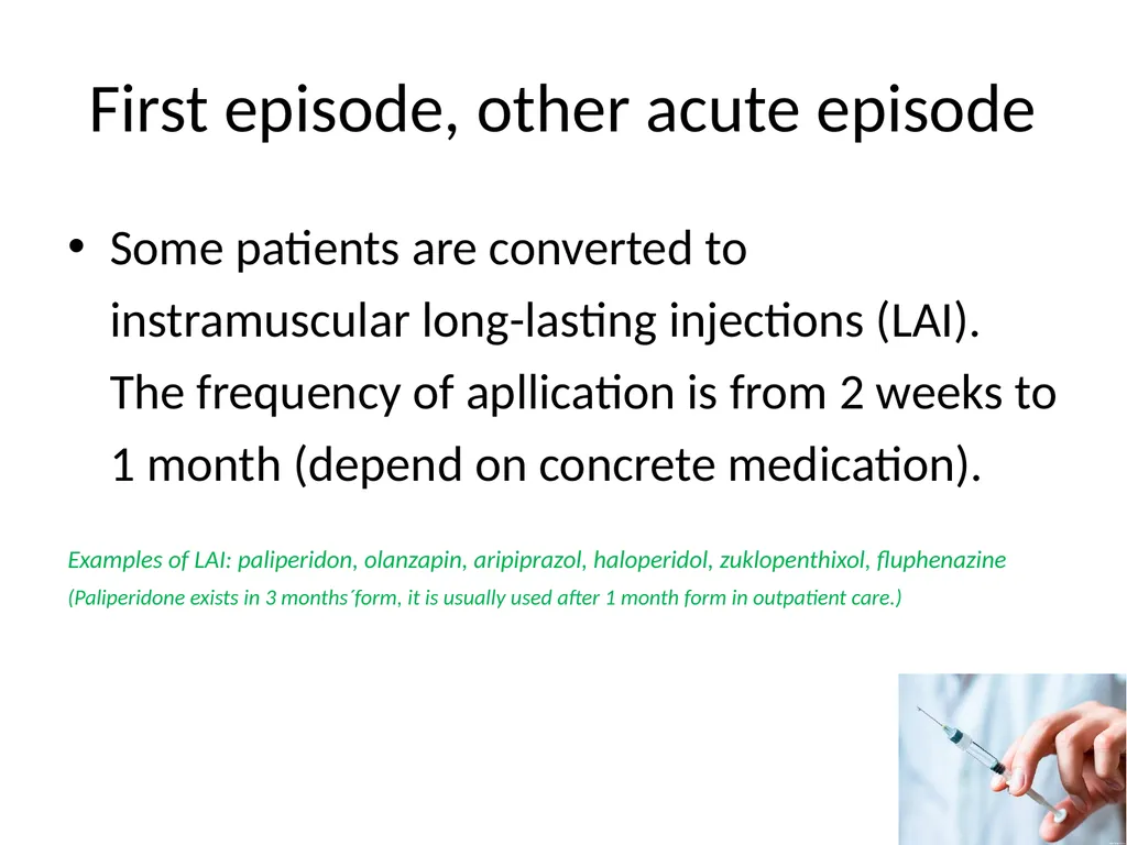 Schizophrenia and other psychotic disorders - slide 47 of 56