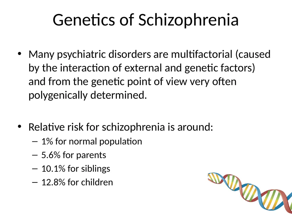 Schizophrenia and other psychotic disorders - slide 35 of 56