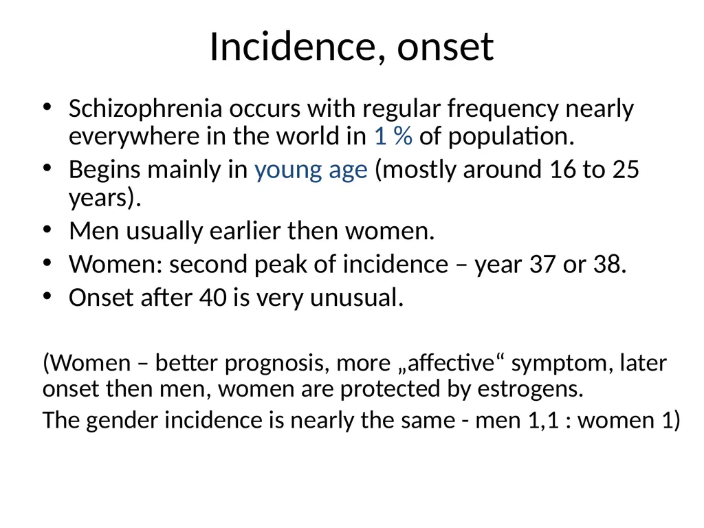 Schizophrenia and other psychotic disorders - slide 30 of 56