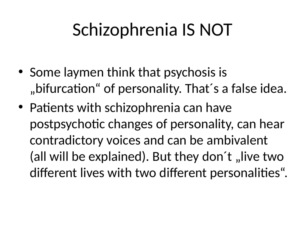 Schizophrenia and other psychotic disorders - slide 4 of 56