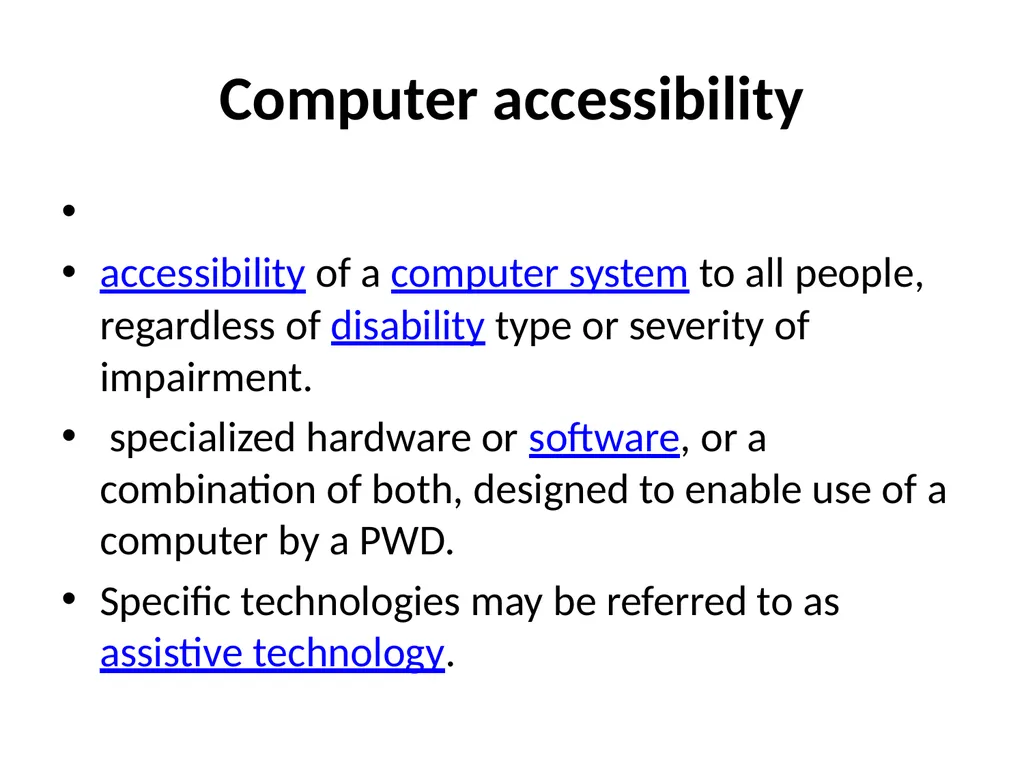 Assistive Technology for the Differently Abled for - slide 5 of 12