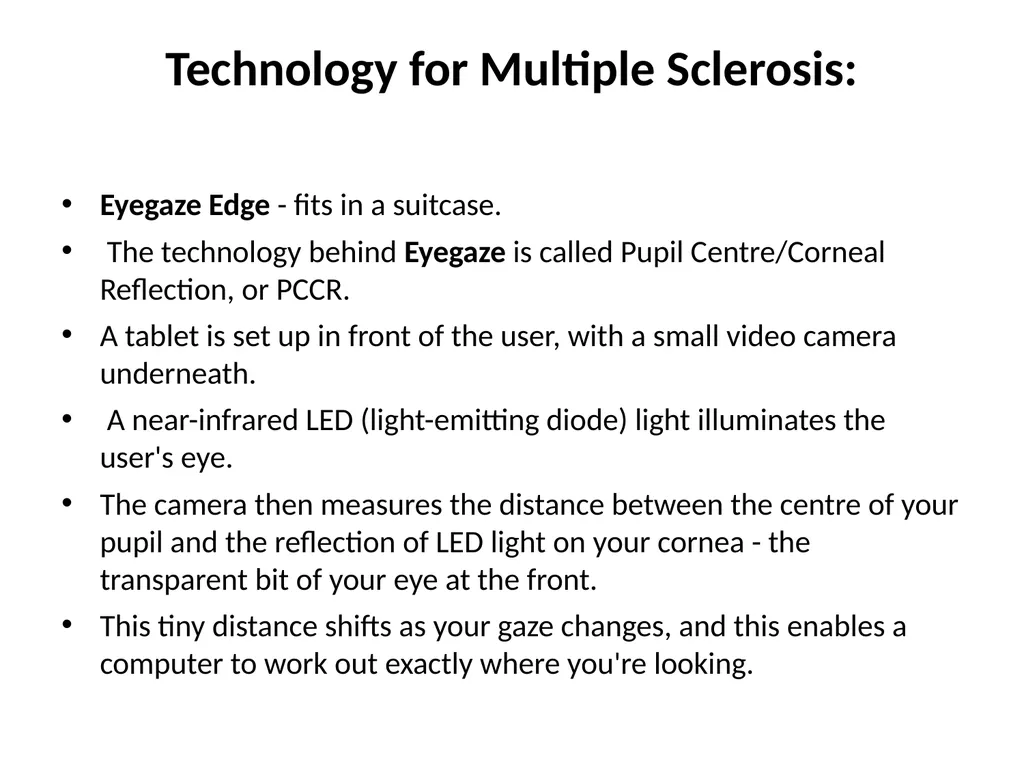 Assistive Technology for the Differently Abled for - slide 7 of 12