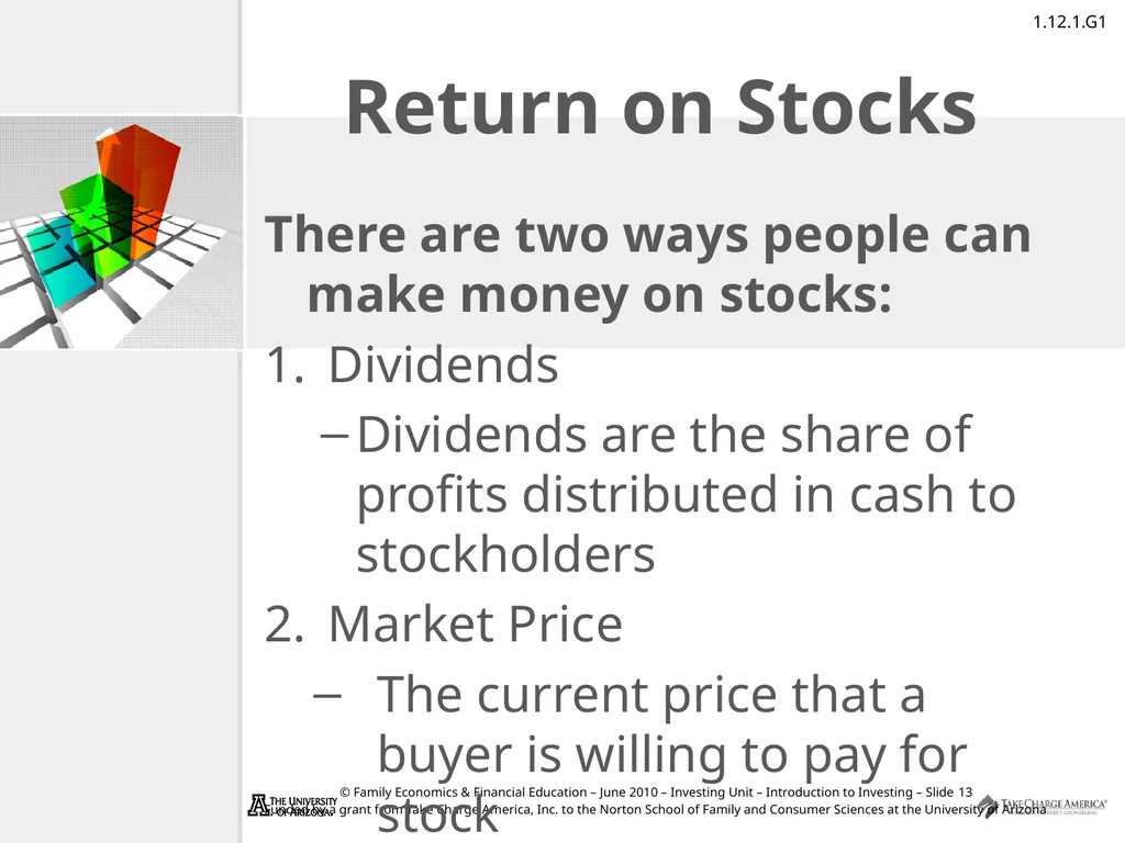 Introduction to Investing Take Charge of Your - slide 13 of 43