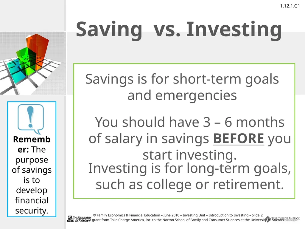 Introduction to Investing Take Charge of Your - slide 2 of 43