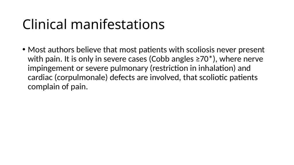 Scoliosis By Prof. Salah Hawas General description - slide 5 of 25