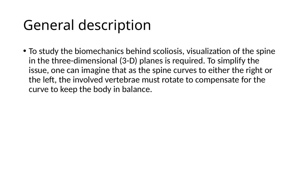 Scoliosis By Prof. Salah Hawas General description - slide 3 of 25