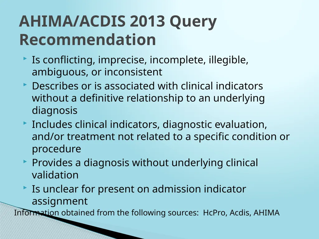 SEPSIS CDI and Coding Considerations Sepsis - slide 27 of 41