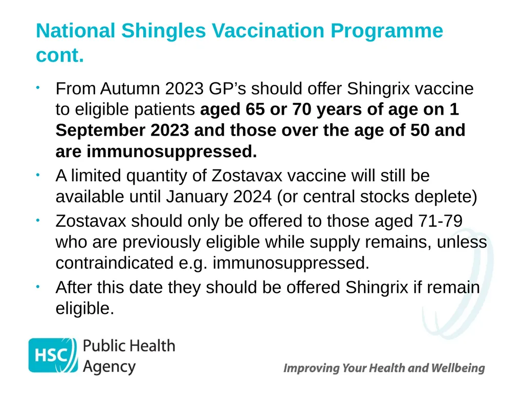 Shingles (Herpes Zoster) September 2023 Shingles - slide 15 of 39