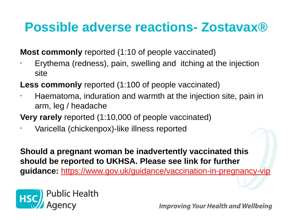Shingles (Herpes Zoster) September 2023 Shingles - slide 34 of 39