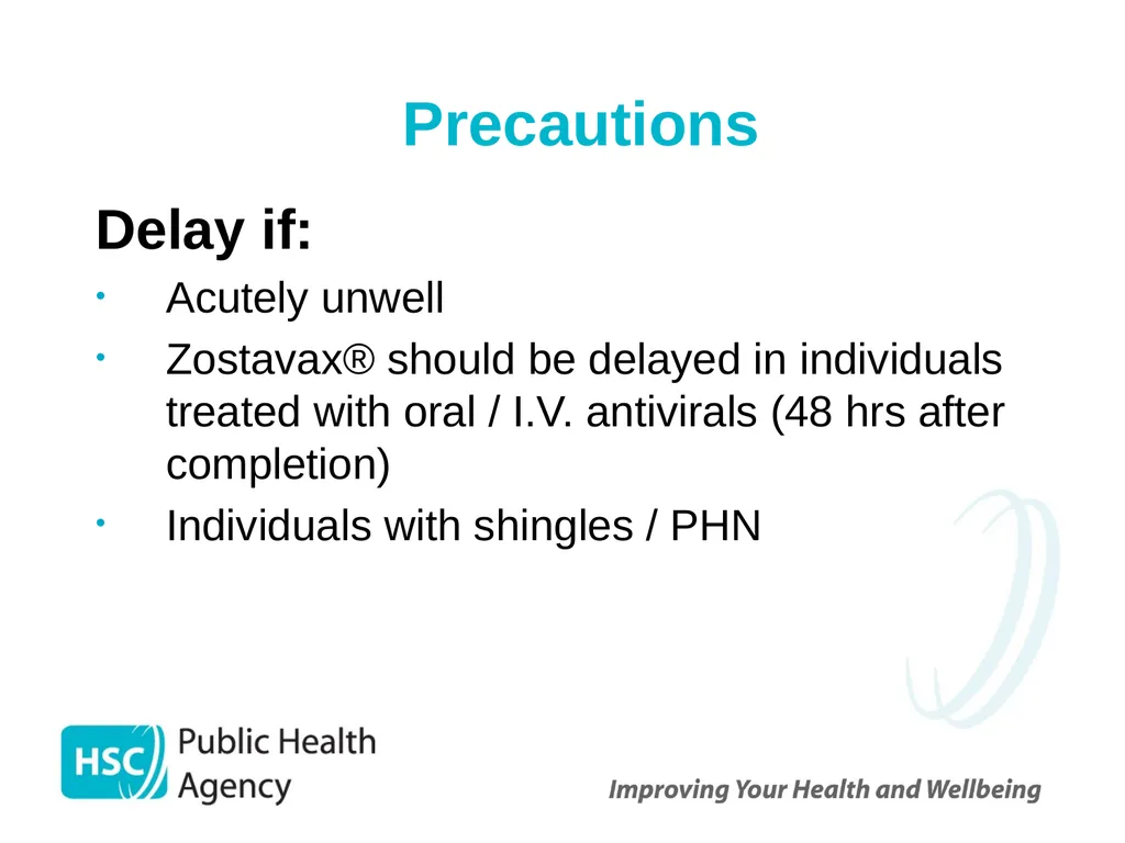 Shingles (Herpes Zoster) September 2023 Shingles - slide 31 of 39