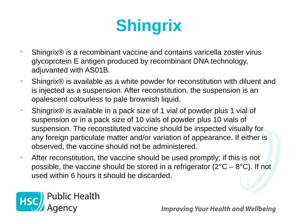 Shingles (Herpes Zoster) September 2023 Shingles - slide 19 of 39