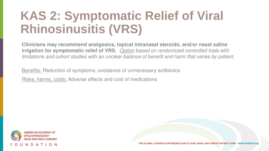 AAO-HNSF Clinical Practice Guideline: Adult - slide 18 of 55