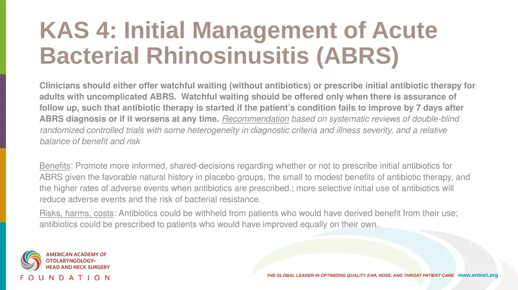 AAO-HNSF Clinical Practice Guideline: Adult - slide 22 of 55