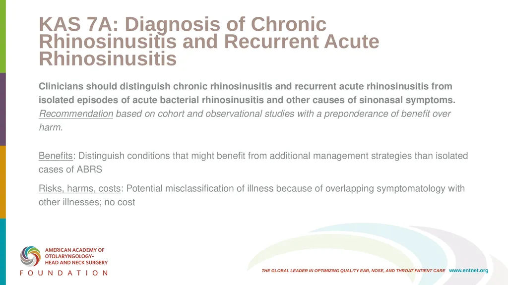AAO-HNSF Clinical Practice Guideline: Adult - slide 29 of 55