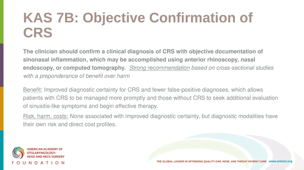 AAO-HNSF Clinical Practice Guideline: Adult - slide 32 of 55