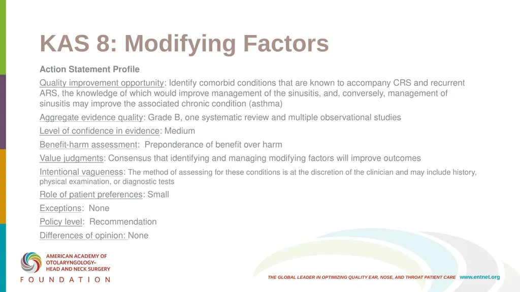 AAO-HNSF Clinical Practice Guideline: Adult - slide 35 of 55