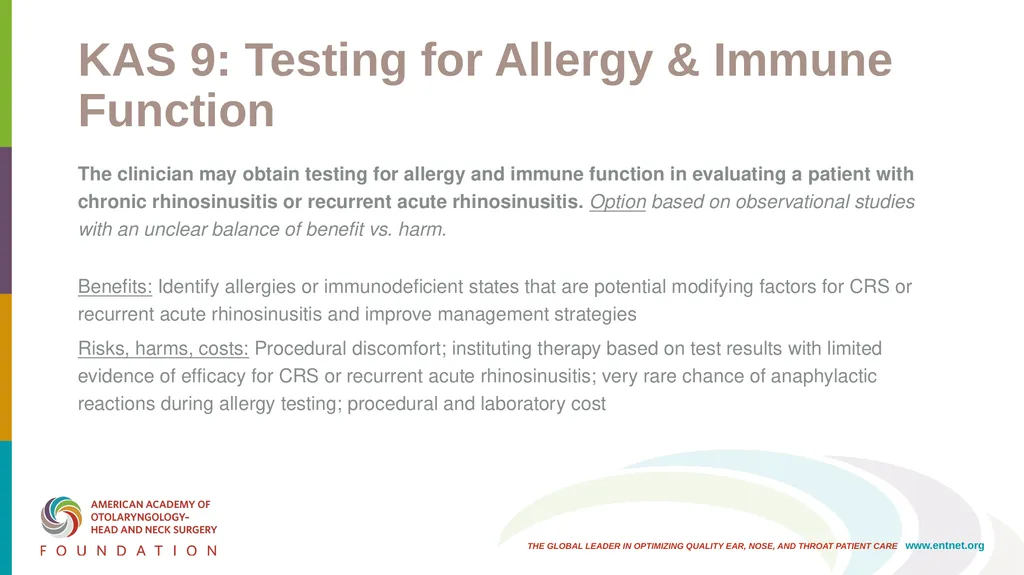 AAO-HNSF Clinical Practice Guideline: Adult - slide 36 of 55