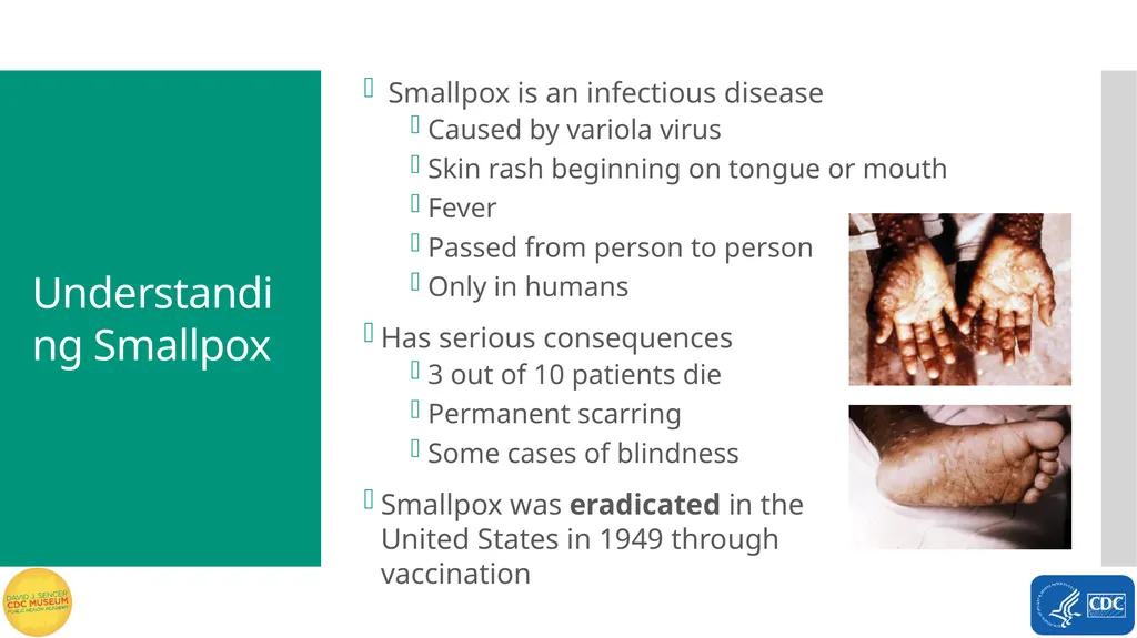 Smallpox Eradication Word Bank endemic eradicate - slide 3 of 16