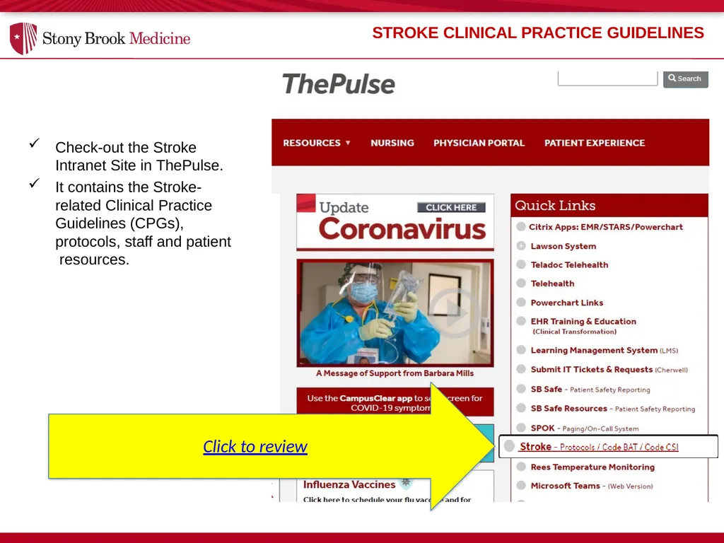 Stony Brook Medicine Comprehensive Stroke Program - slide 18 of 22