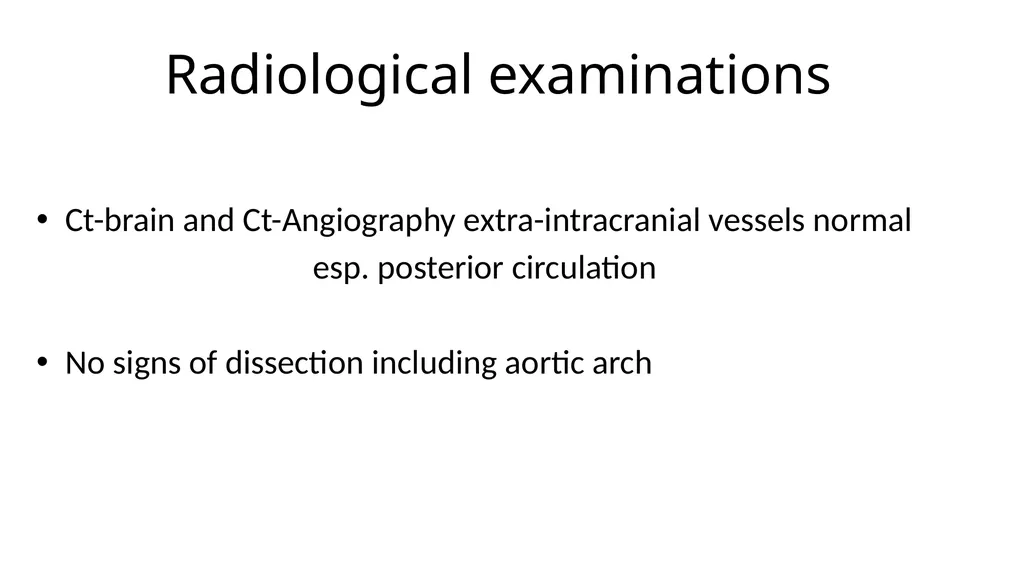 A typical stroke in a young female? Dr. Maha - slide 5 of 12