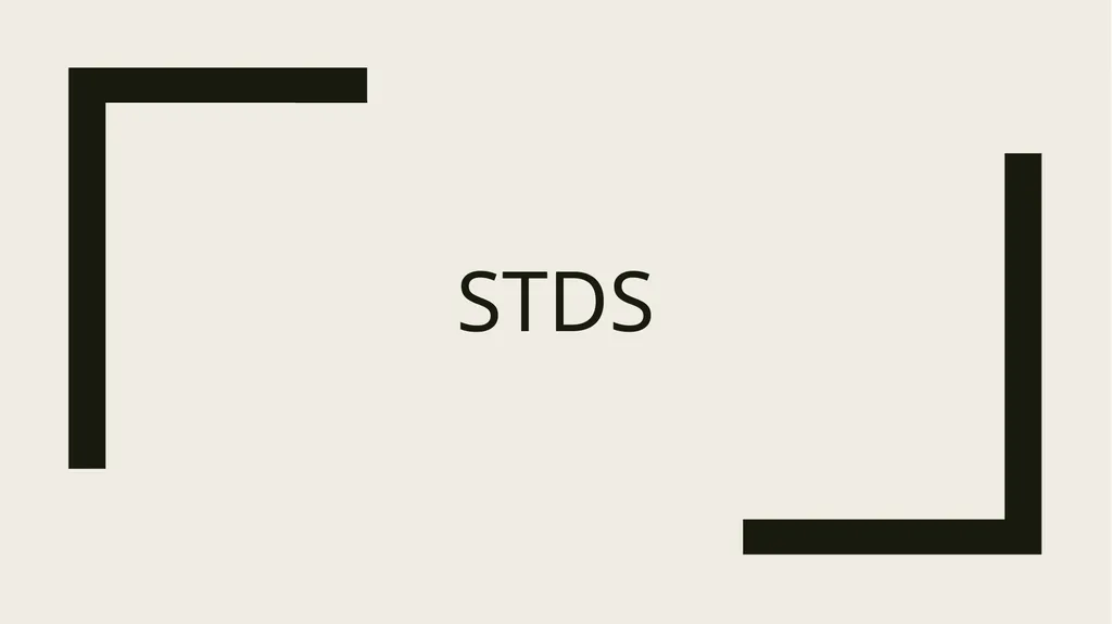 STDS SYPHILIS a bacterial infection usually spread - slide 1 of 25