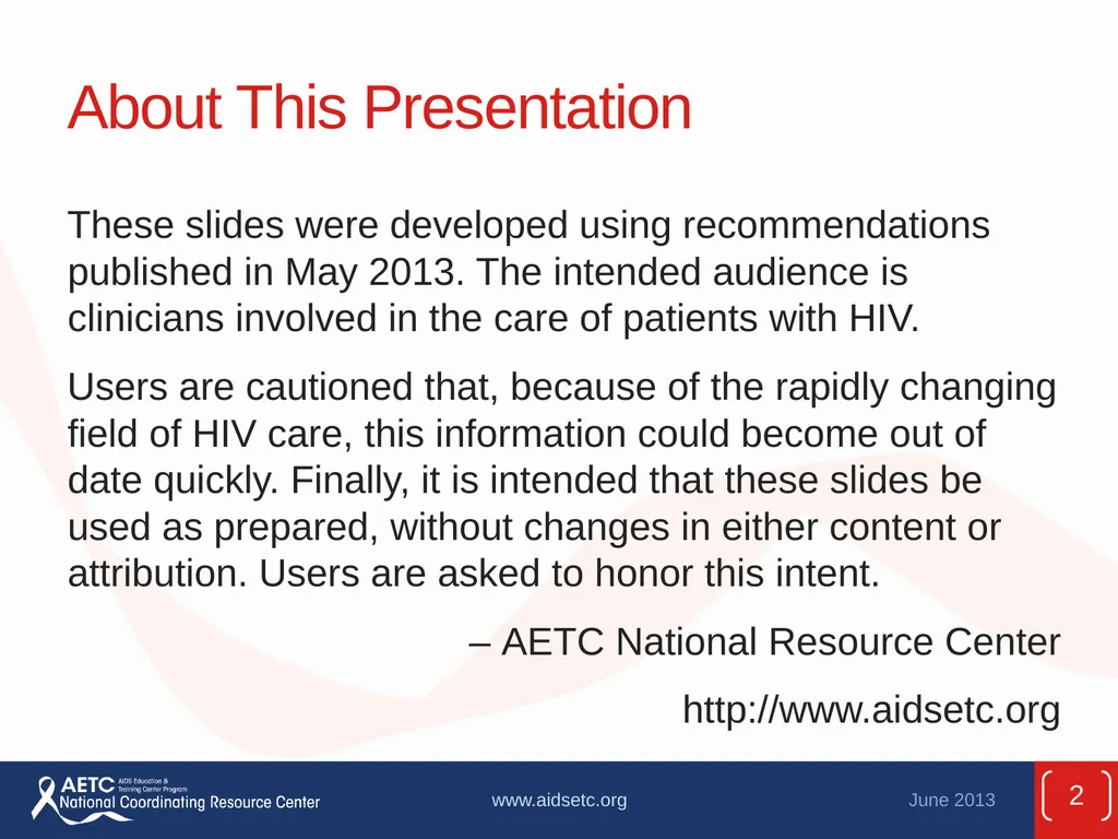 Prepared by the AETC National Coordinating - slide 2 of 39