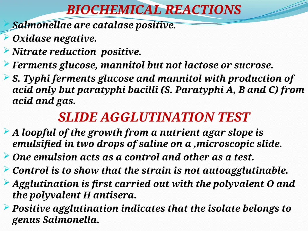 ENTERIC FEVER INTRODUCTION The enteric fever is a - slide 16 of 26