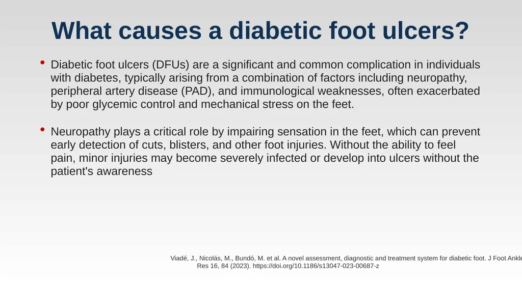 Diabetic Foot Ulcers and When to Revascularize - slide 6 of 23