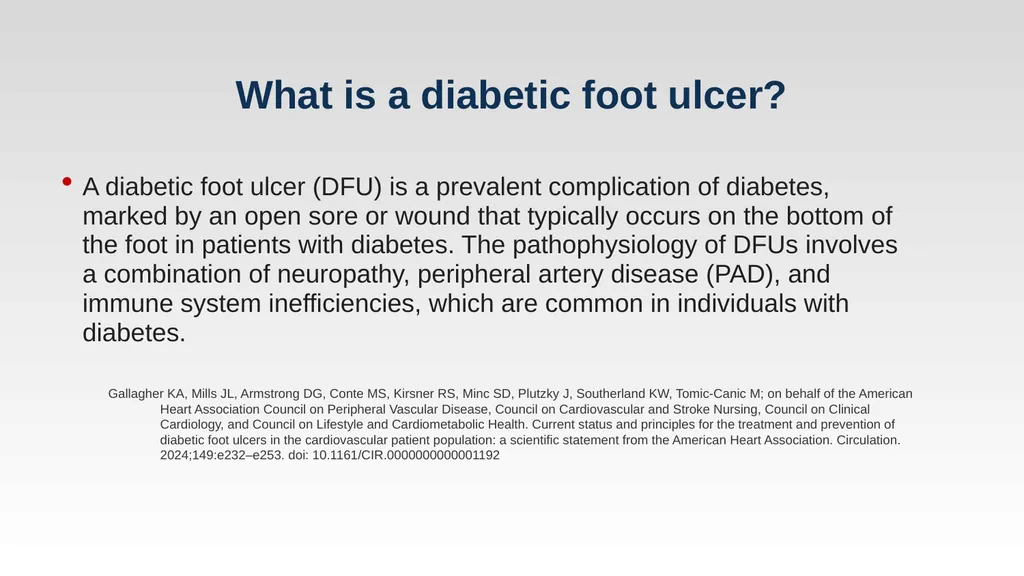 Diabetic Foot Ulcers and When to Revascularize - slide 3 of 23