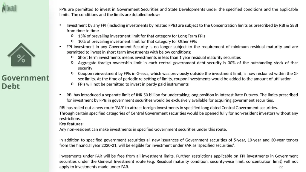 LEGAL FRAMEWORK 2 3 Important legislations - slide 22 of 54