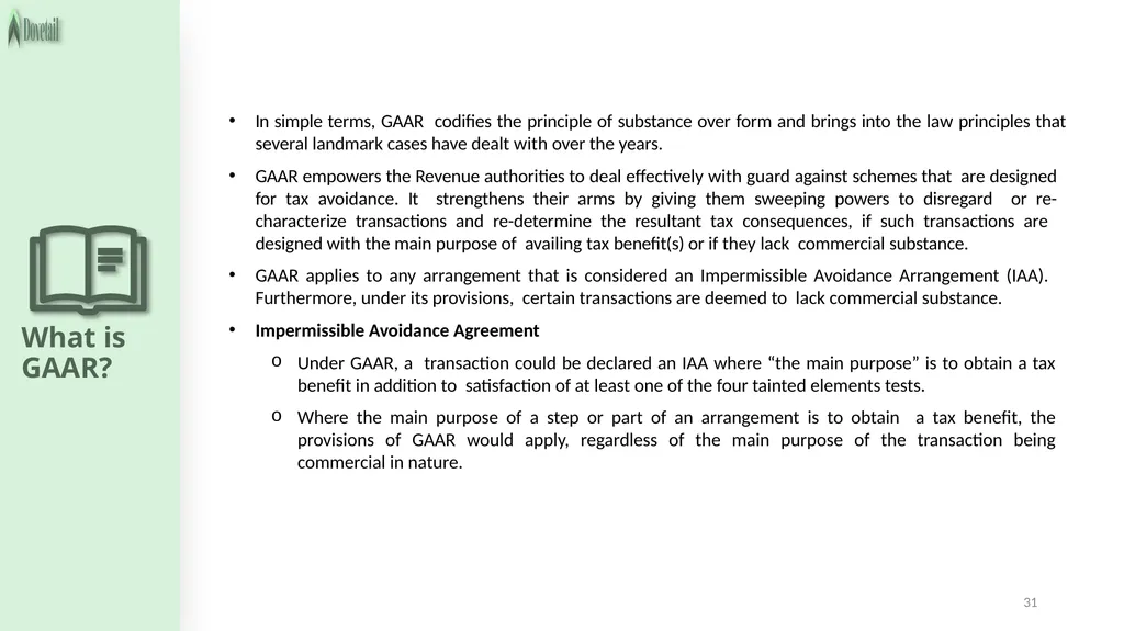 LEGAL FRAMEWORK 2 3 Important legislations - slide 31 of 54