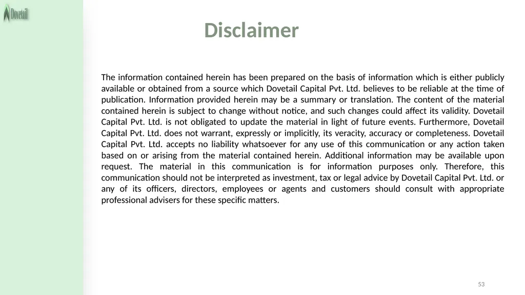 LEGAL FRAMEWORK 2 3 Important legislations - slide 53 of 54