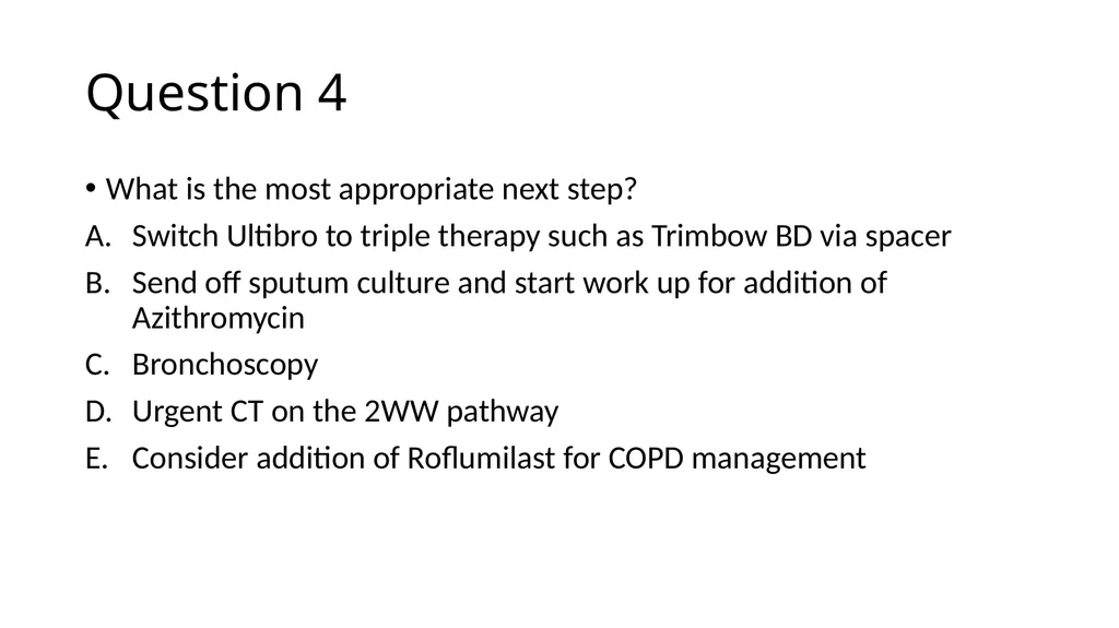SCE questions – Cough Ranjeev Deerpalsing - slide 13 of 20