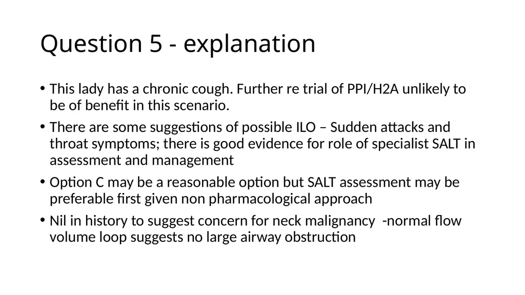 SCE questions – Cough Ranjeev Deerpalsing - slide 19 of 20