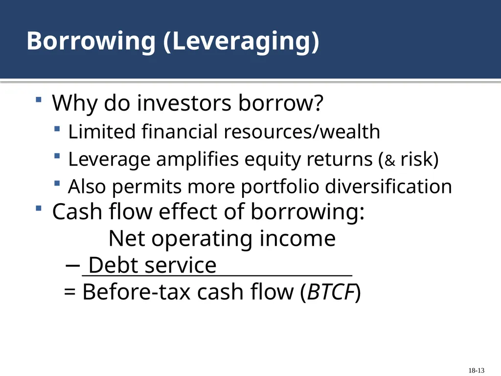 Chapter 18: Investment Decisions: Ratios Copyright - slide 13 of 34