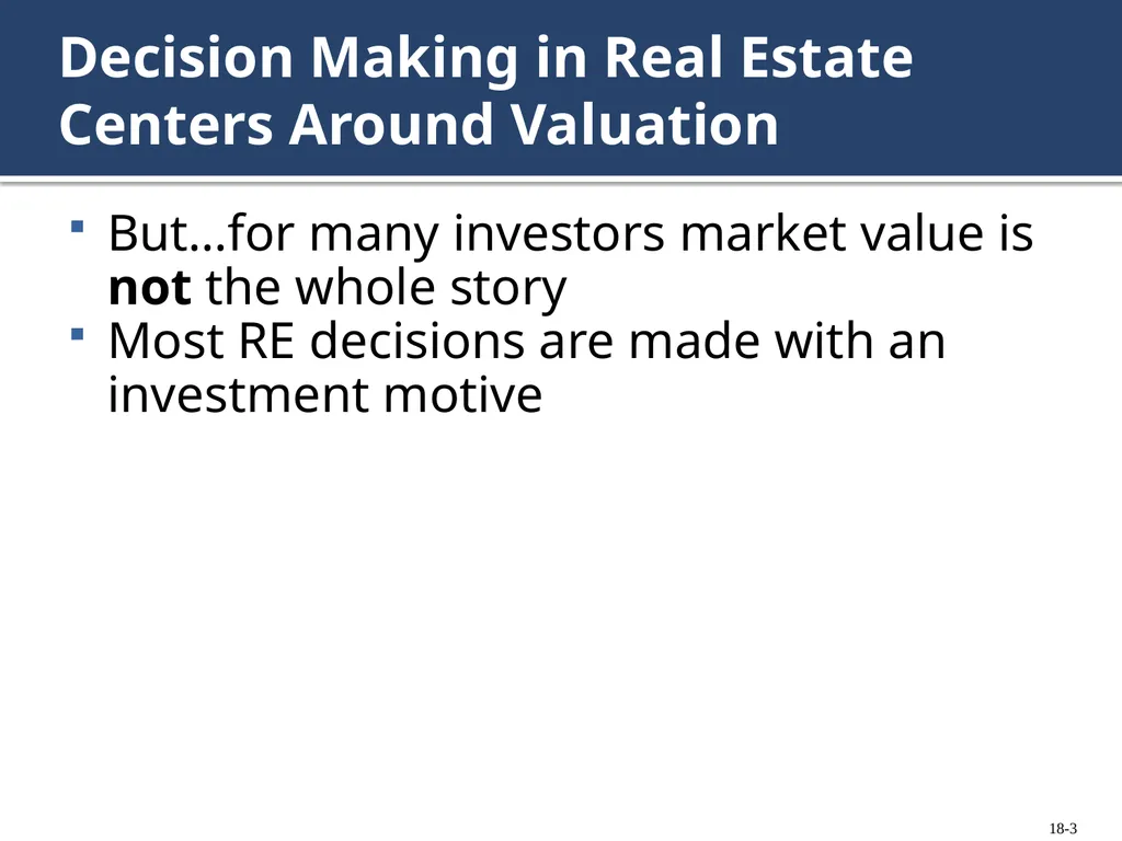 Chapter 18: Investment Decisions: Ratios Copyright - slide 3 of 34