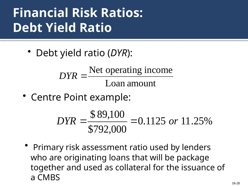 Chapter 18: Investment Decisions: Ratios Copyright - slide 28 of 34