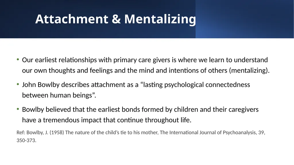 Personality Disorder/ Complex Emotional Needs: - slide 6 of 9