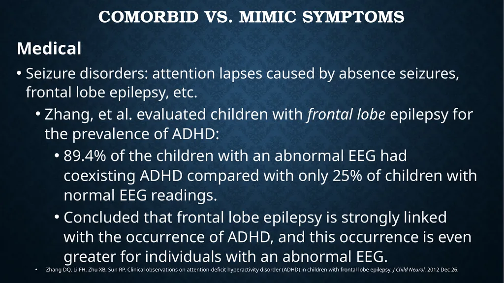 It’s not just ADHD! Martha Jones, MSN, CPNP, PMHS - slide 25 of 41