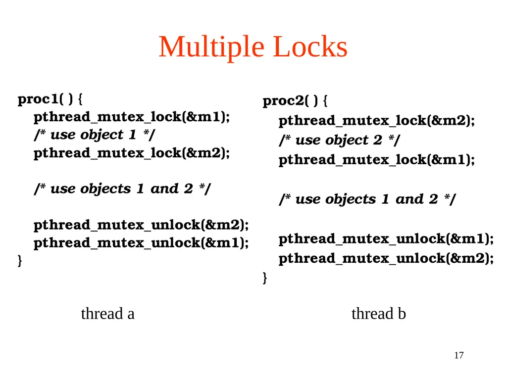 Lecture 14: Pthreads Mutex and Condition Variables - slide 17 of 18
