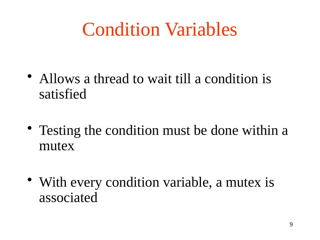 Lecture 14: Pthreads Mutex and Condition Variables - slide 9 of 18